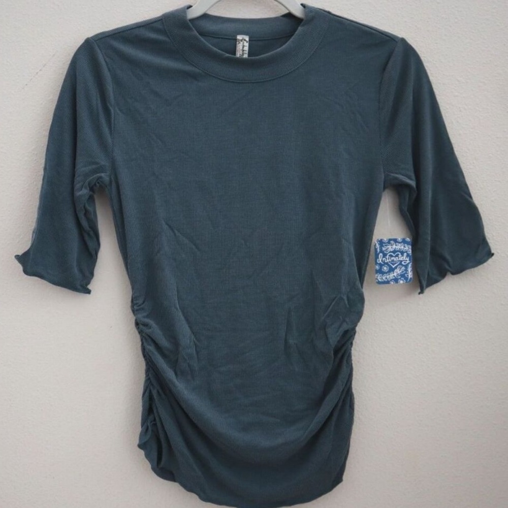 NWT Free People Intimately Sea Spirit Fitted Top | Small